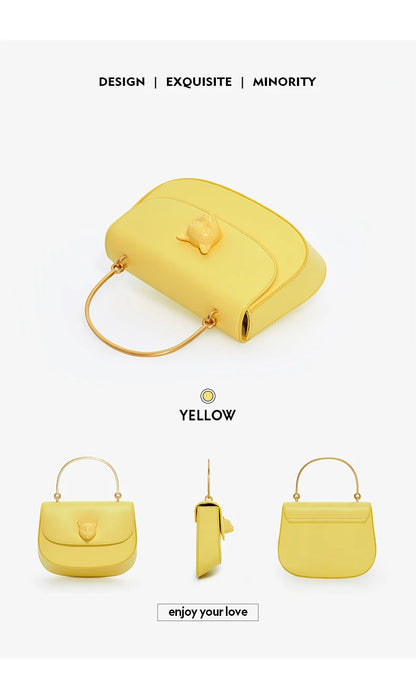 BAFELLI 2026 NEW WOMEN'S HANDBAG CAT EVENING PURSE LUXURY BRAND DESIGNER STYLE FASHION CASUAL CROSSBODAY LEATHER STYLISH