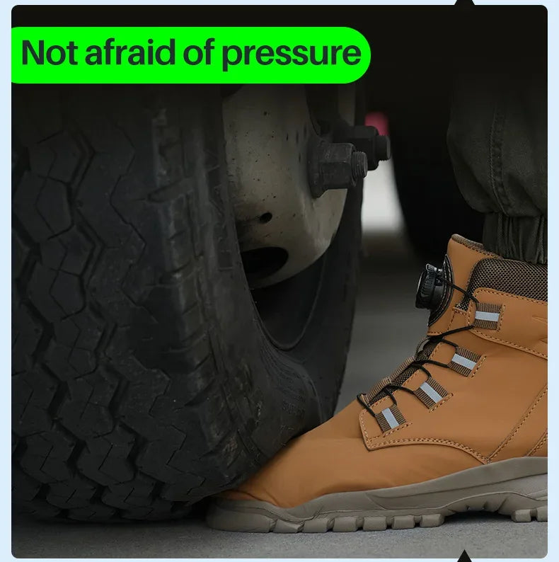 Men's Waterproof Safety Boots - ShopHub