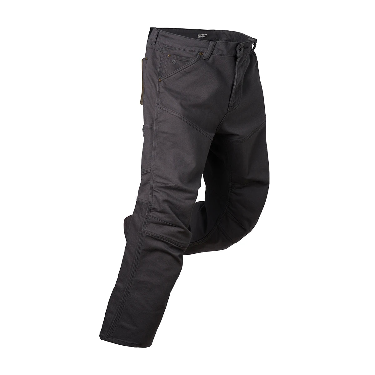 SIMWOOD 2026 Spring New Draping Motorcycle Riding Jeans Men 10oz Fashion Denim Trousers
