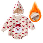 Kids Tales Little Noel Santa Embroidery Baby Romper
