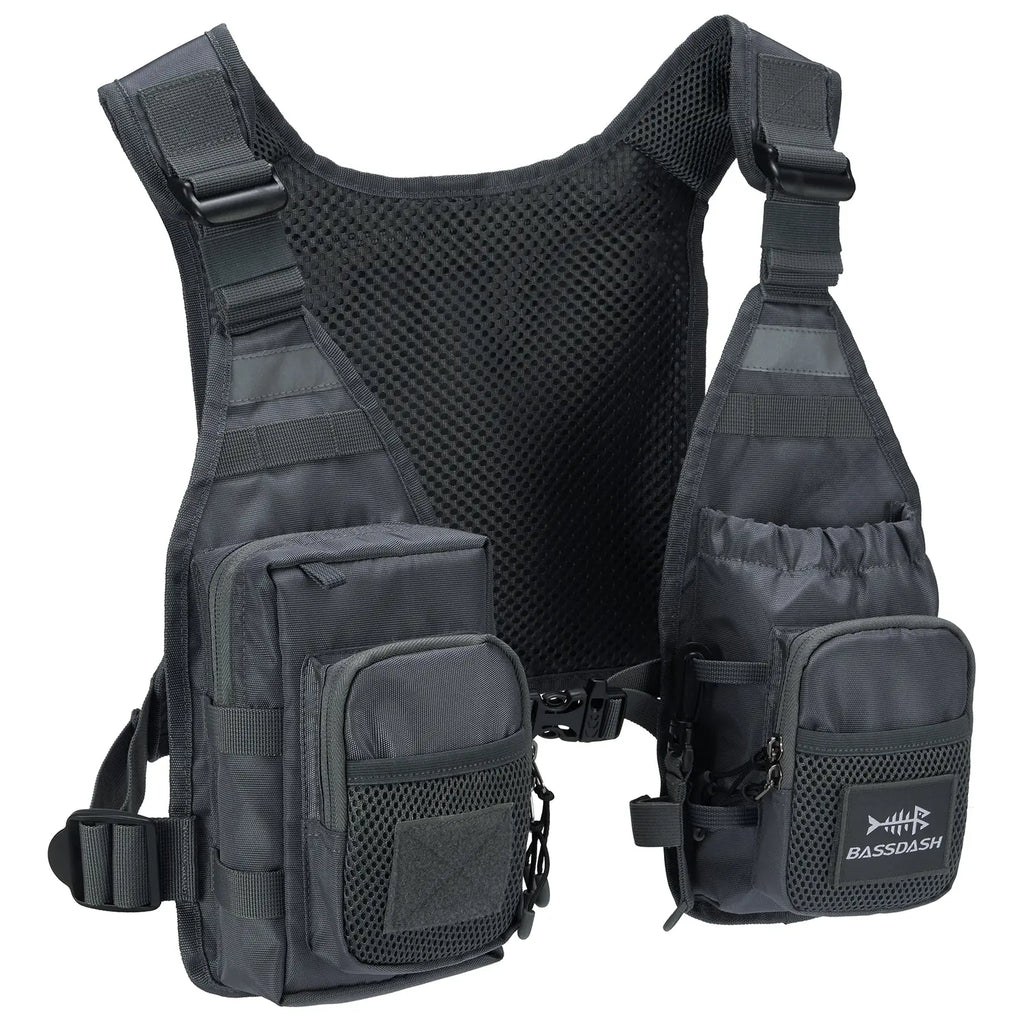 BASSDASH Ultra Lightweight Fly Fishing Vest ShopHub