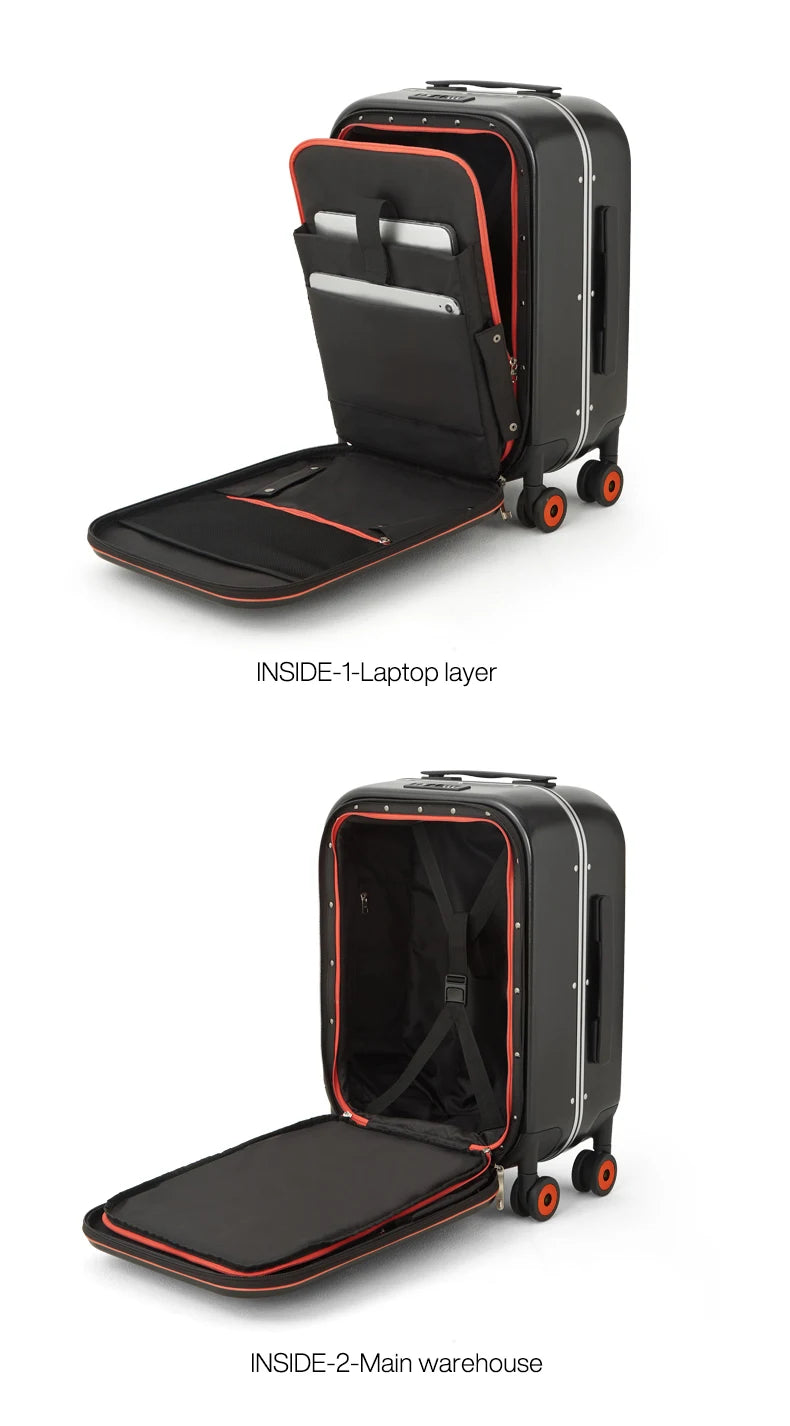 Mixi Premium Hardside Carry-on Suitcase