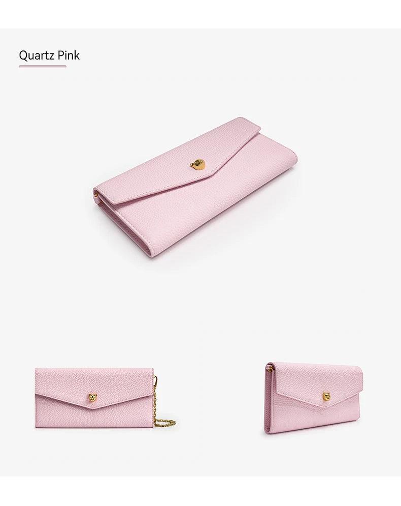 BAFELLI Genuine Leather Chain Wallet Bag