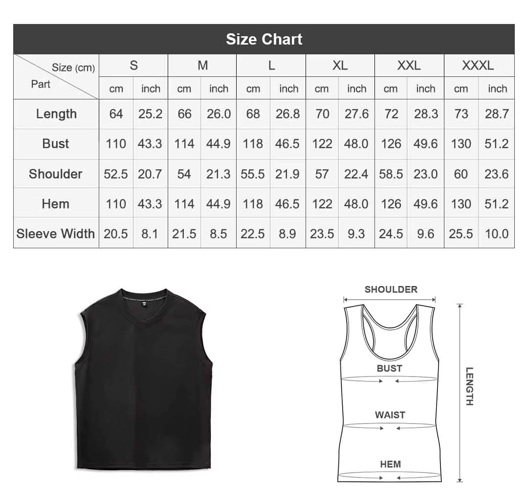 MADEN Heavyweight Ribbed V-Neck Tank Top