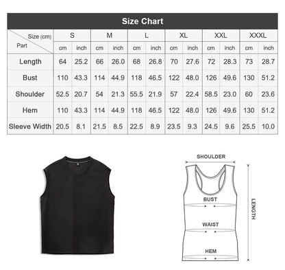 MADEN Heavyweight Ribbed V-Neck Tank Top
