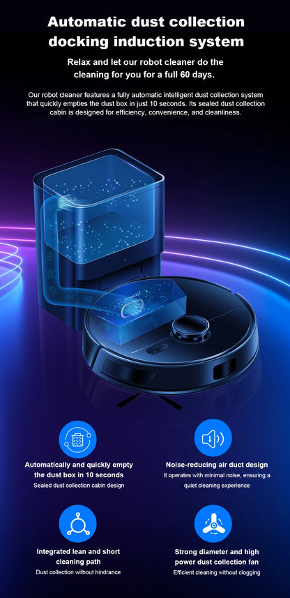 Liectroux M70 Pro Robot Vacuum Cleaner & Mop