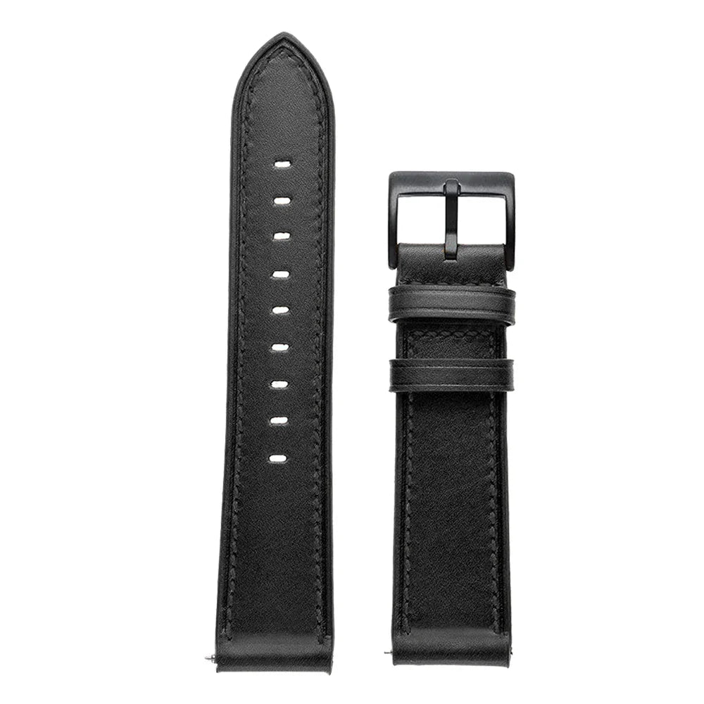 Leather Watch Strap for the Garmin Forerunner Series (22mm) (available in 11 colours) Habicare