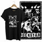 COOLMIND Black Cat Graphic Cotton T-Shirt | Women's Design Collection