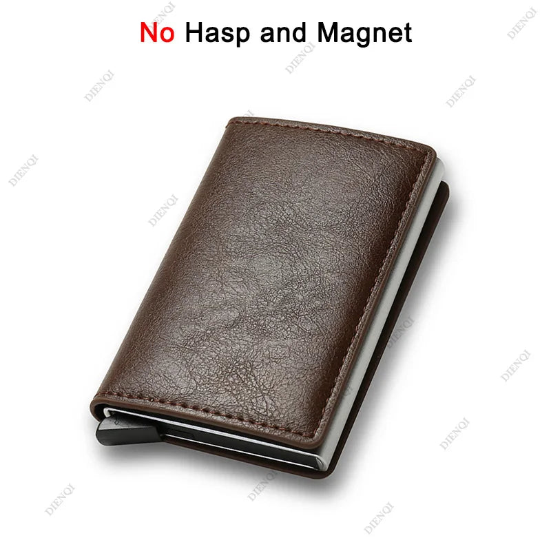 Compact Men's Wallets With RFID Protection