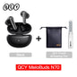 QCY HT18 Wireless Earbuds Bluetooth 6.0 with Hi-Res LDAC, Adaptive ANC, Dual-Driver Design, and In-Ear Detection - ShopHub