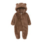 Kids Tales Cosy Cub Cotton-Lined Hooded Baby Romper