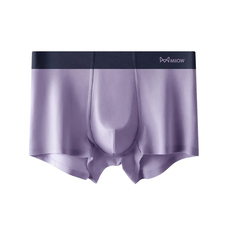 MiiOW Modal Men's Boxer Briefs 3pcs Set - Silky 50S Antibacterial Underwear