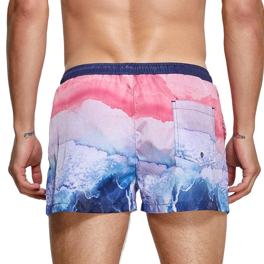 S69A Quick-Dry Swim Shorts with Mesh Liner