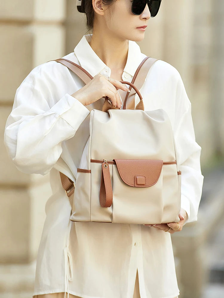 ZOOLER Oxford Leather Backpack