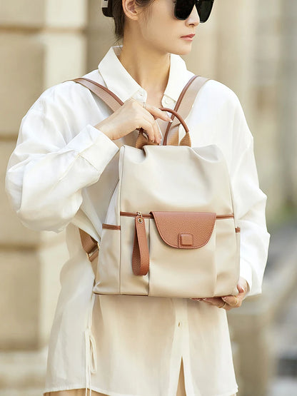ZOOLER Oxford Leather Backpack