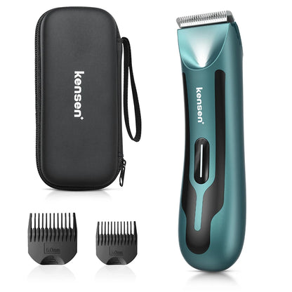 KENSEN S10 Electric Body Hair Trimmer for Men and Women – Versatile Grooming Clipper for Balls, Bikini, Groin, and Beard Removal