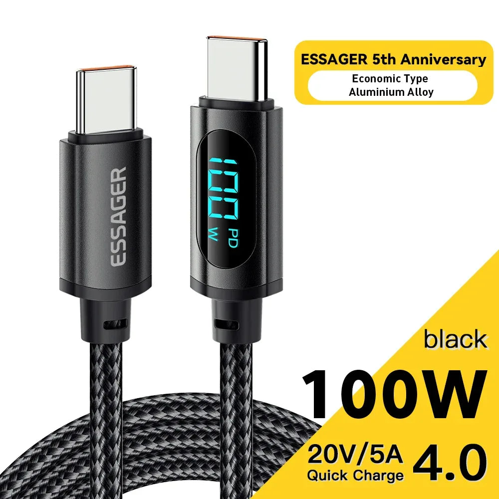 Essager USB Type C to USB C Cable - ShopHub