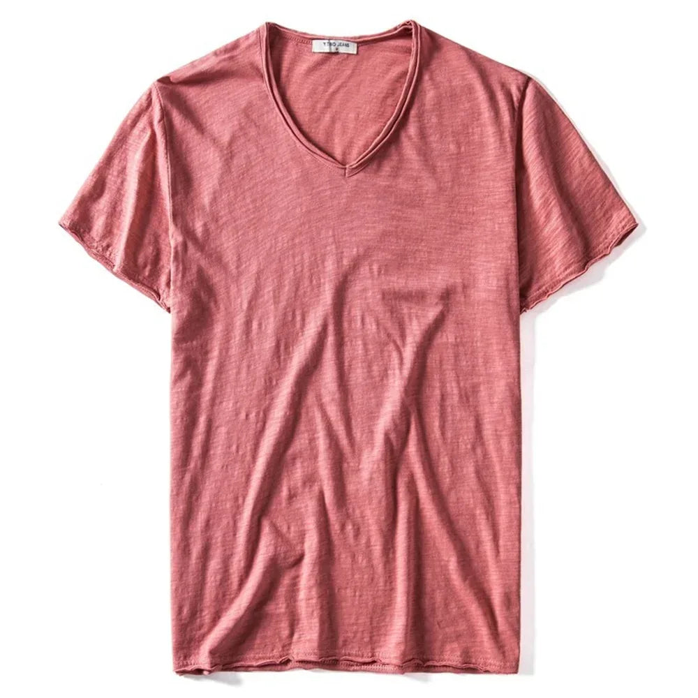 AIOPESON Summer V-Neck T-Shirts - ShopHub