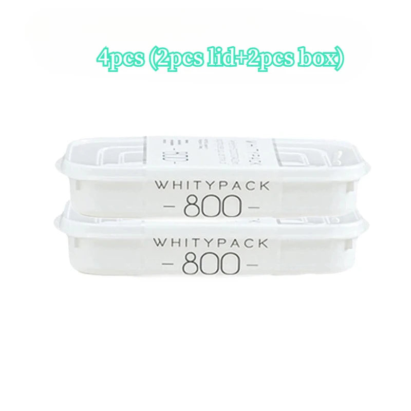 Airtight Food Canister Set - 4Pcs Reusable Sealed Container