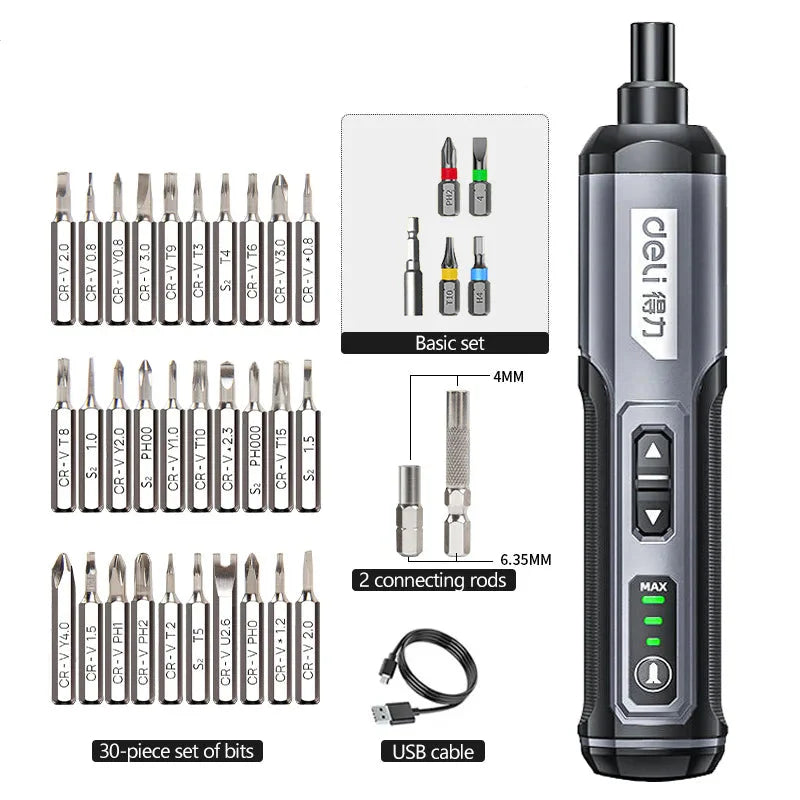 Cordless Electric Screwdriver Set (5 different sets available) Habicare