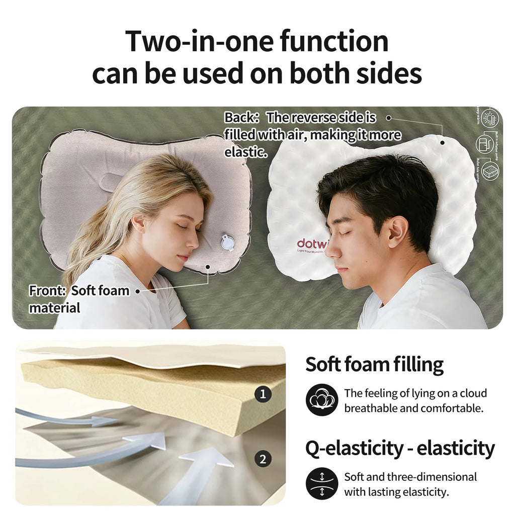 DOTWISE Camping Inflatable Pillow