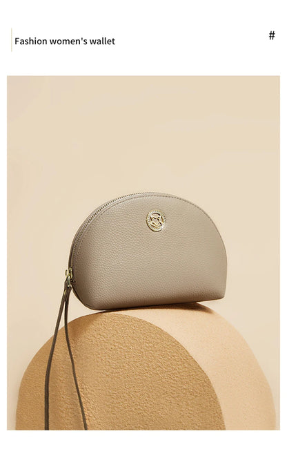 FOXER Genuine Leather Women's Mini Wristlet