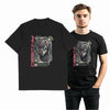 COOLMIND Funny Graphic Cotton T-Shirt | Black