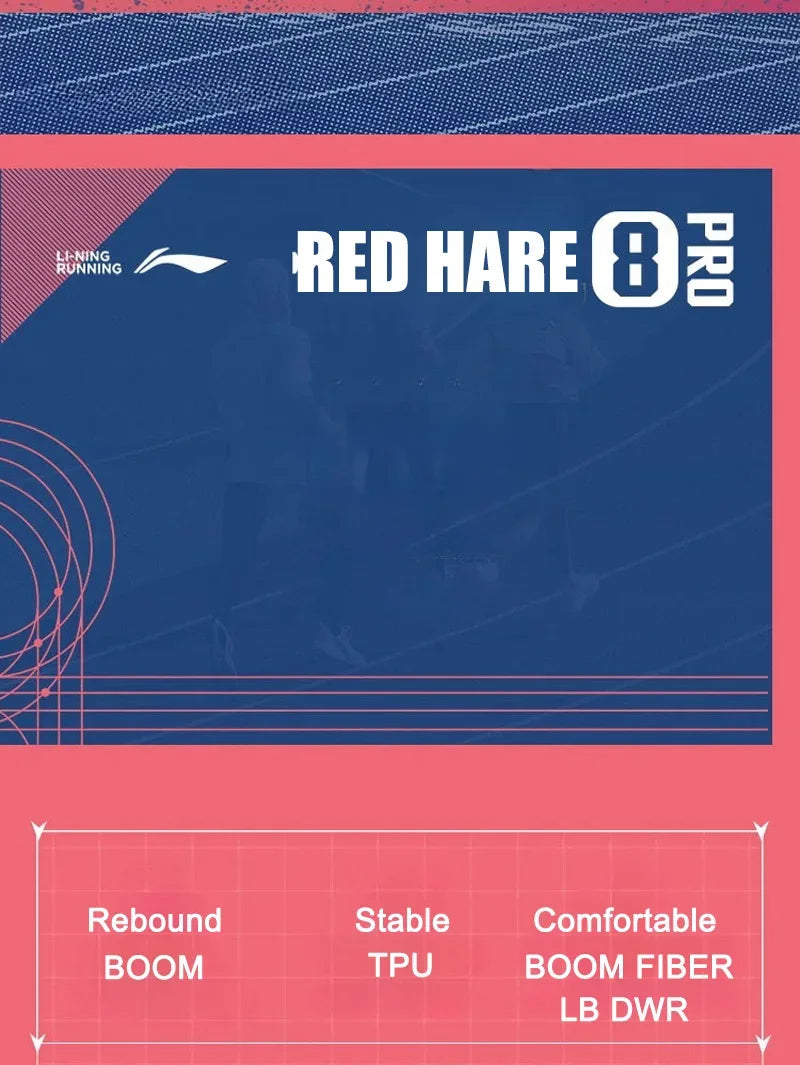 Li-Ning Women's RED HARE 8 PRO Running Shoes - ShopHub