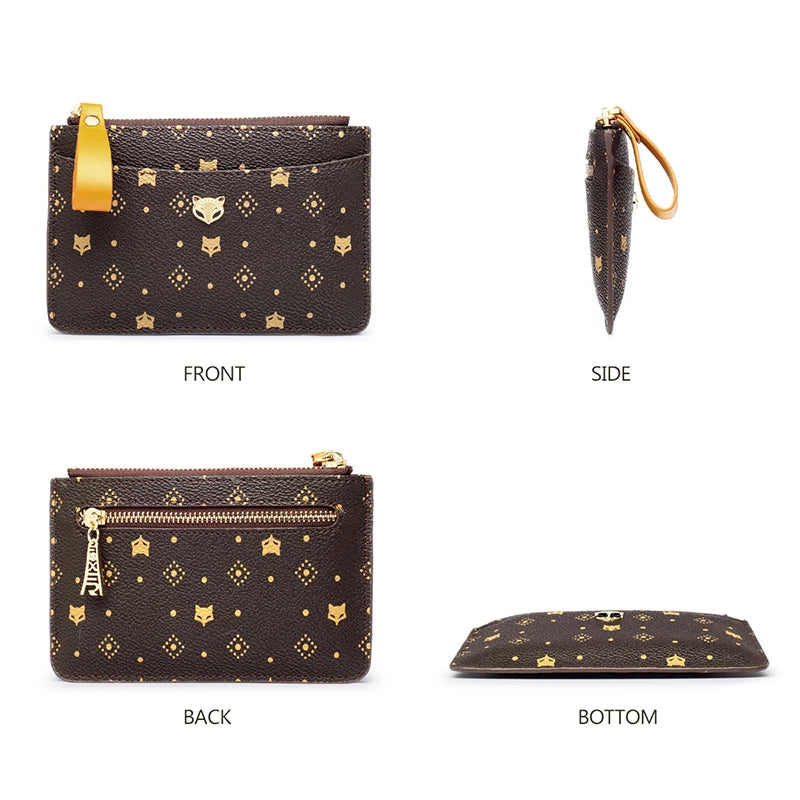 FOXER Mini Card Holder Wallet