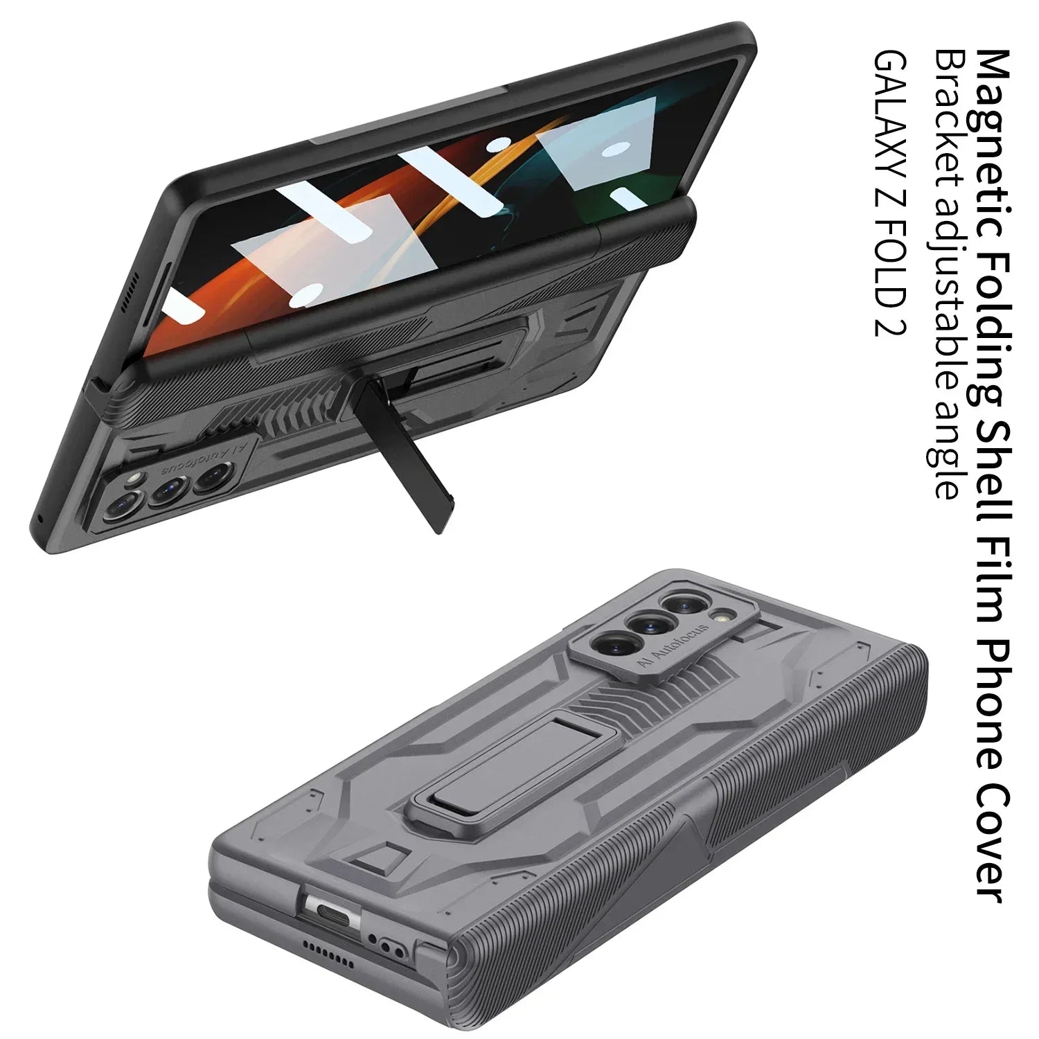 GKK Magnetic Hinge Armor Plastic Case for Galaxy Z Fold 2 - ShopHub