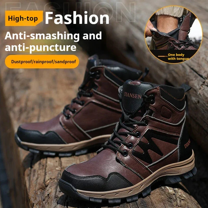 Kankeirr Waterproof Man's Safety Boots - ShopHub