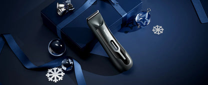 Kensen S10 Electric Groin Hair Trimmer for Men - Waterproof Body Groomer with Replaceable Ceramic Blade