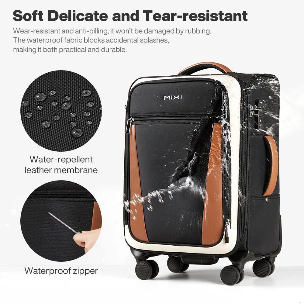 Mixi Compact 20-inch Carry-on Suitcase