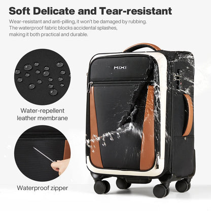 Mixi Compact 20-inch Carry-on Suitcase