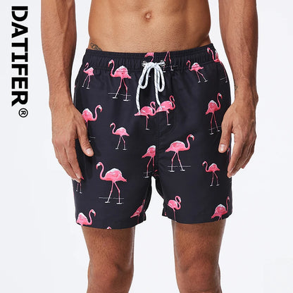 Men's summer boardshorts by ShopHub NZ with breathable mesh lining, elastic waist, side pockets, ideal for gym and beach wear