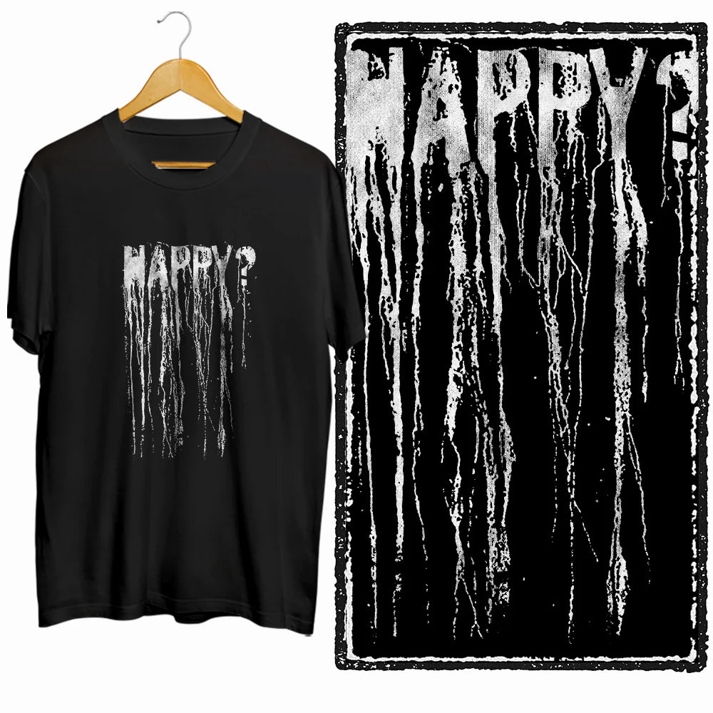 COOLMIND ZG008 Happy Print Cotton Tee