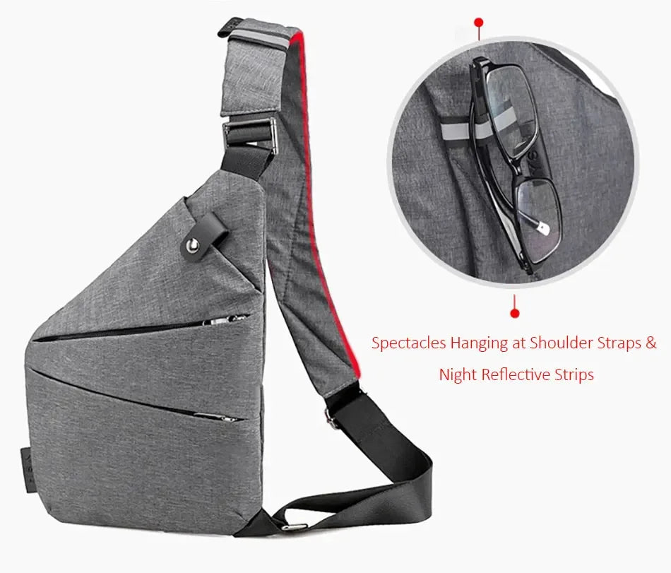 DIENQI Anti-theft Chest Bag