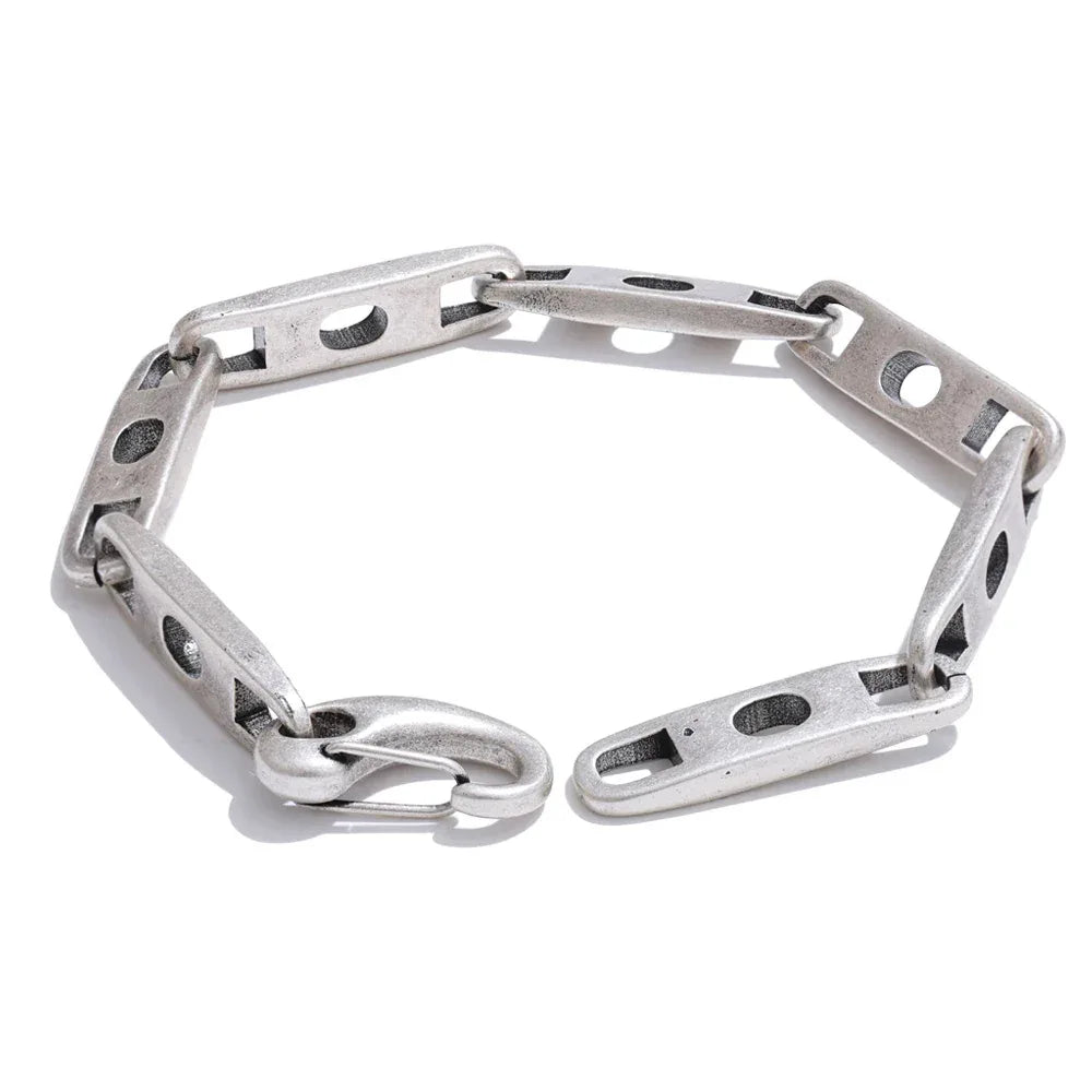 Punk Hip Hop Stainless Steel Vintage Bracelet - ShopHub
