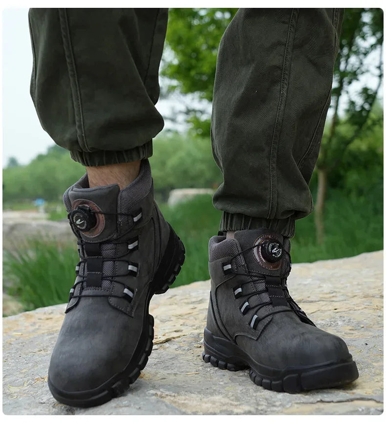 Kankeirr Men's Steel Toe Safety Boots - ShopHub