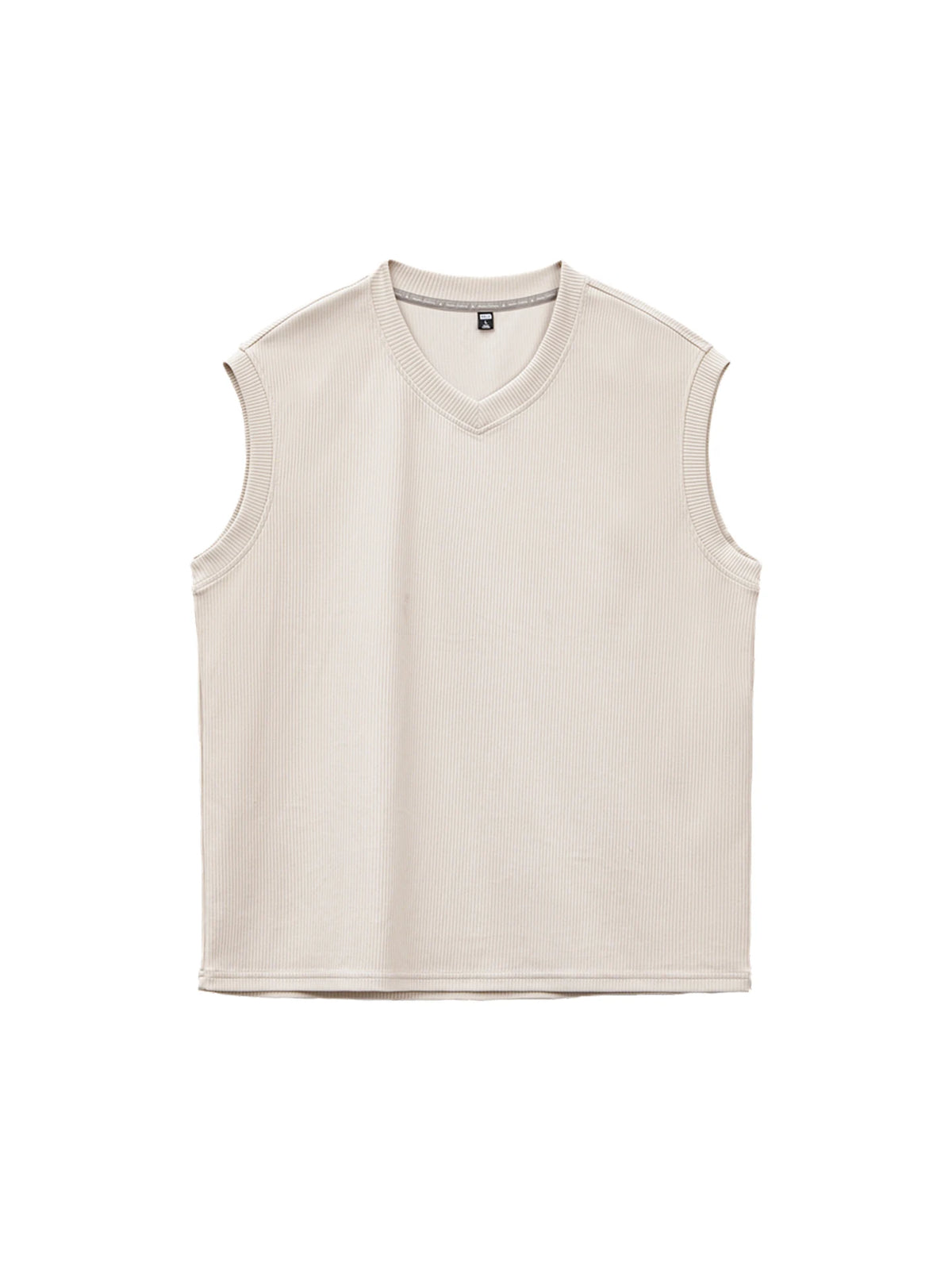 MADEN Heavyweight Ribbed V-Neck Tank Top