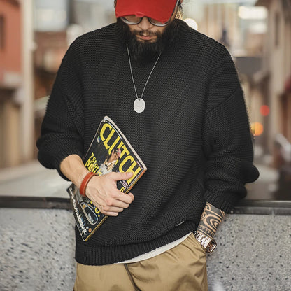 MADEN Heavyweight Crew-Neck Sweater