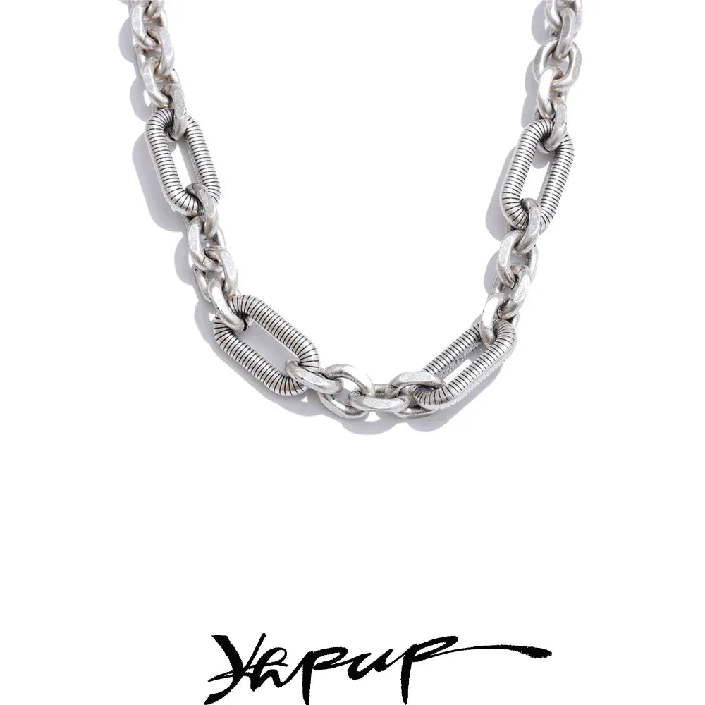 Unisex Stainless Steel Thick Chain Necklace - ShopHub