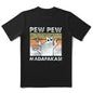 COOLMIND 100% Cotton Cool Mens Tee Shirt Casual Cool Cat Print Men Tshirt Loose Summer Short Sleeve Men T Shirt o-neck t-shirt