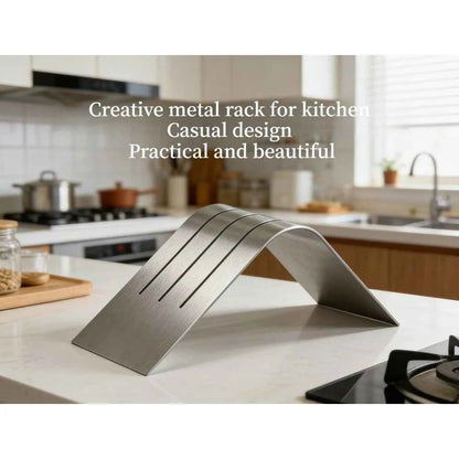 1 PC Stainless Steel Cutting Board Rack