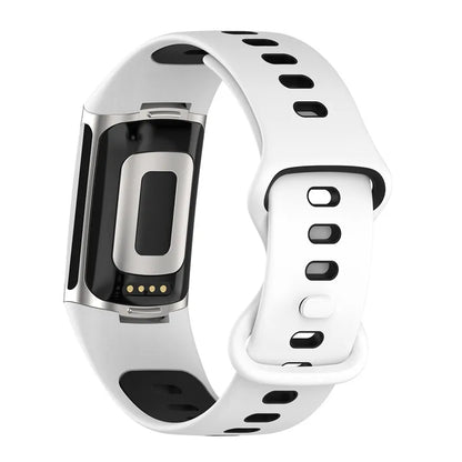 Rubber Sport Strap for the Fitbit Charge 5/6 Series (available in 21 colours) Habicare