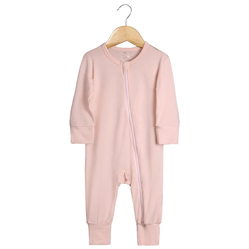 Kids Tales Little Haven Bamboo-Blend Zip Baby Romper