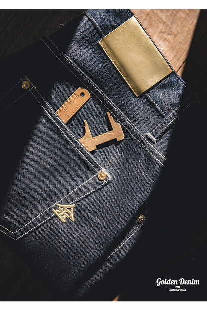 Maden Vintage Embroidered Denim Jeans