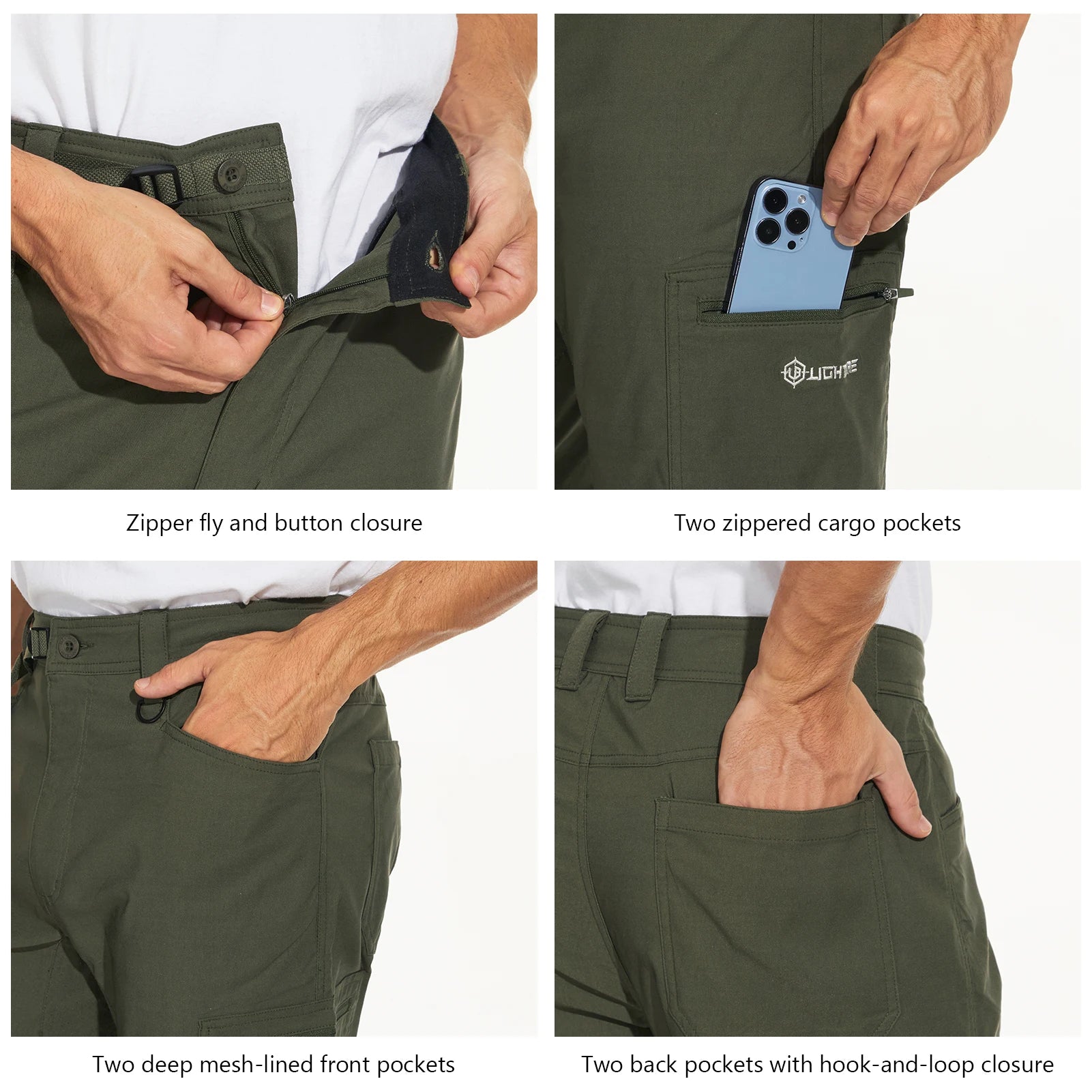 Men's Stretch Cargo Pants