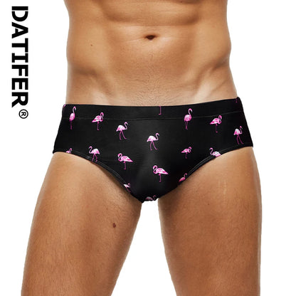 DATIFER Mens Bañador Hombre Multicolour Swim Briefs