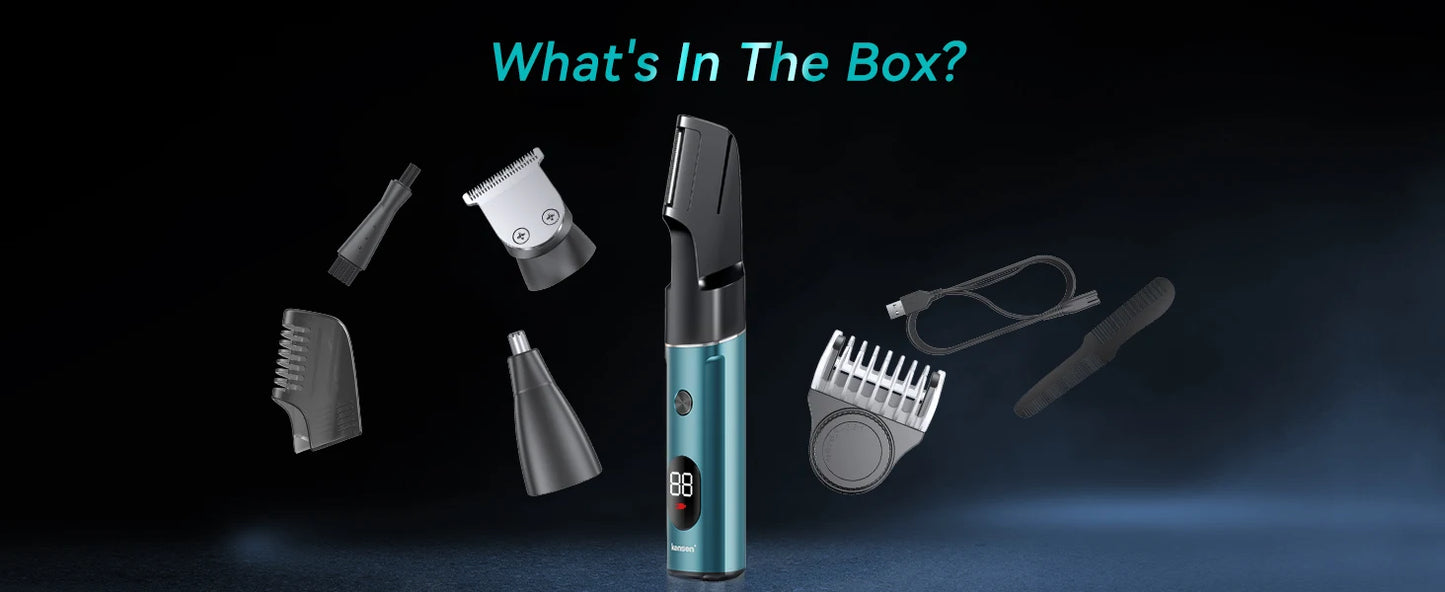 Kensen S16 Electric Hair Trimmer for Men 3 In 1 Hair Cutting